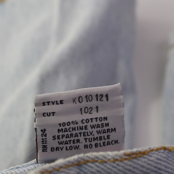 Vintage Guess Light Wash Zip Ankle Jeans 14 Girls - Picture 9 of 9